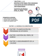 FACTOR 1, 2, 3 MODELO DE ACREDITACION ARCE UCT. Final