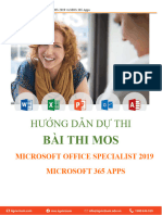 Huong Dan Du Thi MOS 2019 365 Apps Update 2023