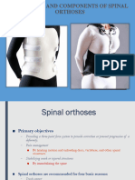 Principles and Components of Spinal Orthoses