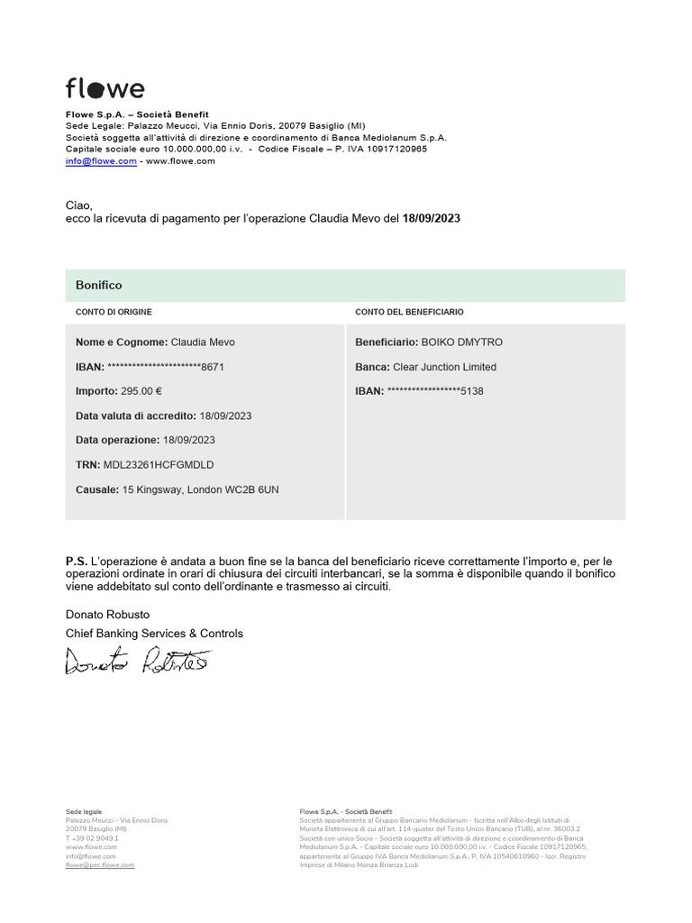 Ricevuta | PDF