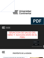 Situacion de Salud Del Niño y Adolescente en El Peru