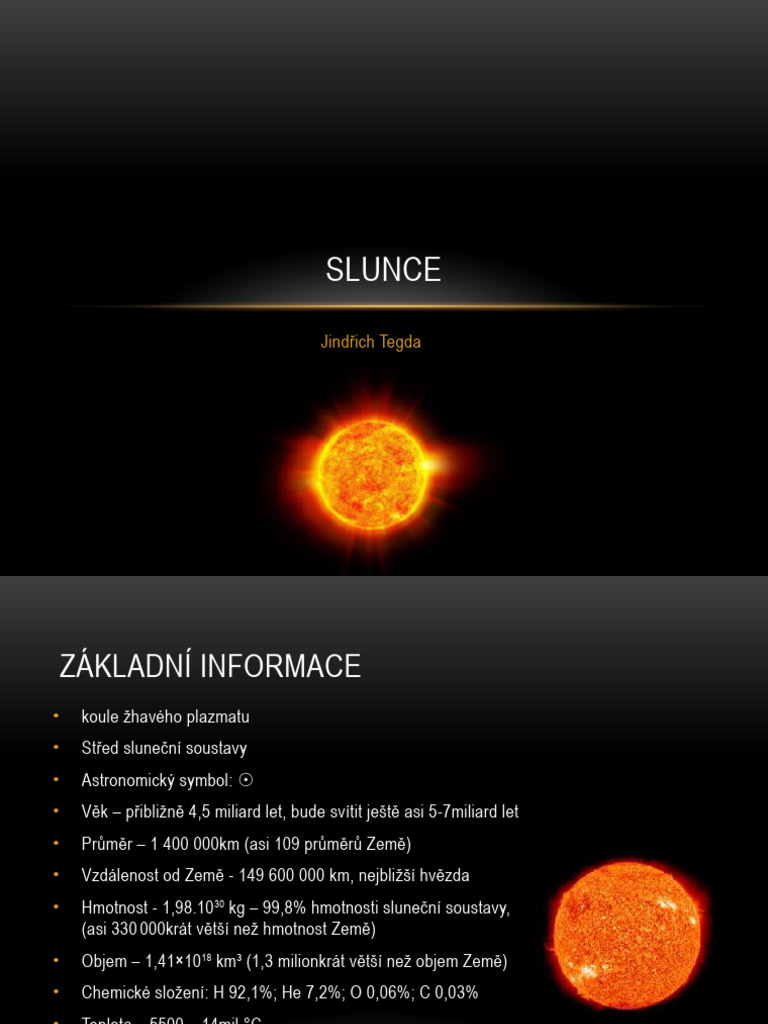 Slunce | PDF