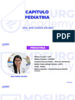Capitulo Pediatria: Dra. Ana Gariza Solano