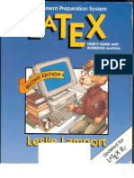 Latex - A Document Preparation System - Leslie Lamport