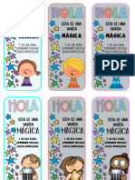 30 Modelos Varita Magica para Regalar A Tus Alumnos y Alumnas El Primer Dia de Clase