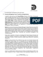 Executive Management Team Transition - September 2023