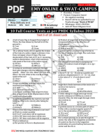 Test 5 of 10 Ful Coures by BOM Academy Swat Campus