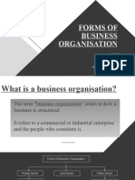 Business Organisation