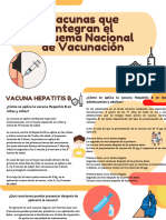 Vacunas Que Integran El Esquema Nacional de Vacunación