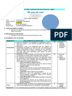 Sesion 22 - TOE 2°B - GLORIA 2023 - 28.082023 - Plan Vida