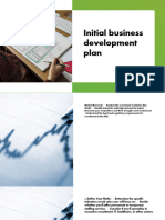 Initial Business Development Plan