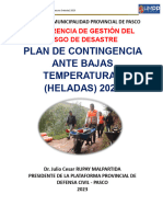 Plan de Heladas