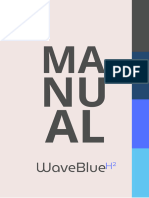 Manual WAVEBLUE H2.