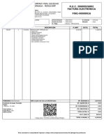 R.U.C. 20600026802 Factura Electrónica F001-00000016: Código Cant. U.M. Descripción P.Unit Dcto. Total