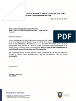 Solicitud de Acumulacion de Los Decimos Terceros y Cuarto Sueldo 2019