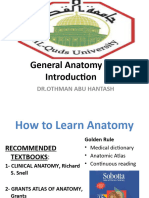 General Anatomy 1.introduction