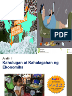 ARALIN 1 KAHULUGAN AT KAHALAGAHAN NG EKONOMIKS 1 Autosaved