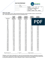 Mobile Home Cost Estimator