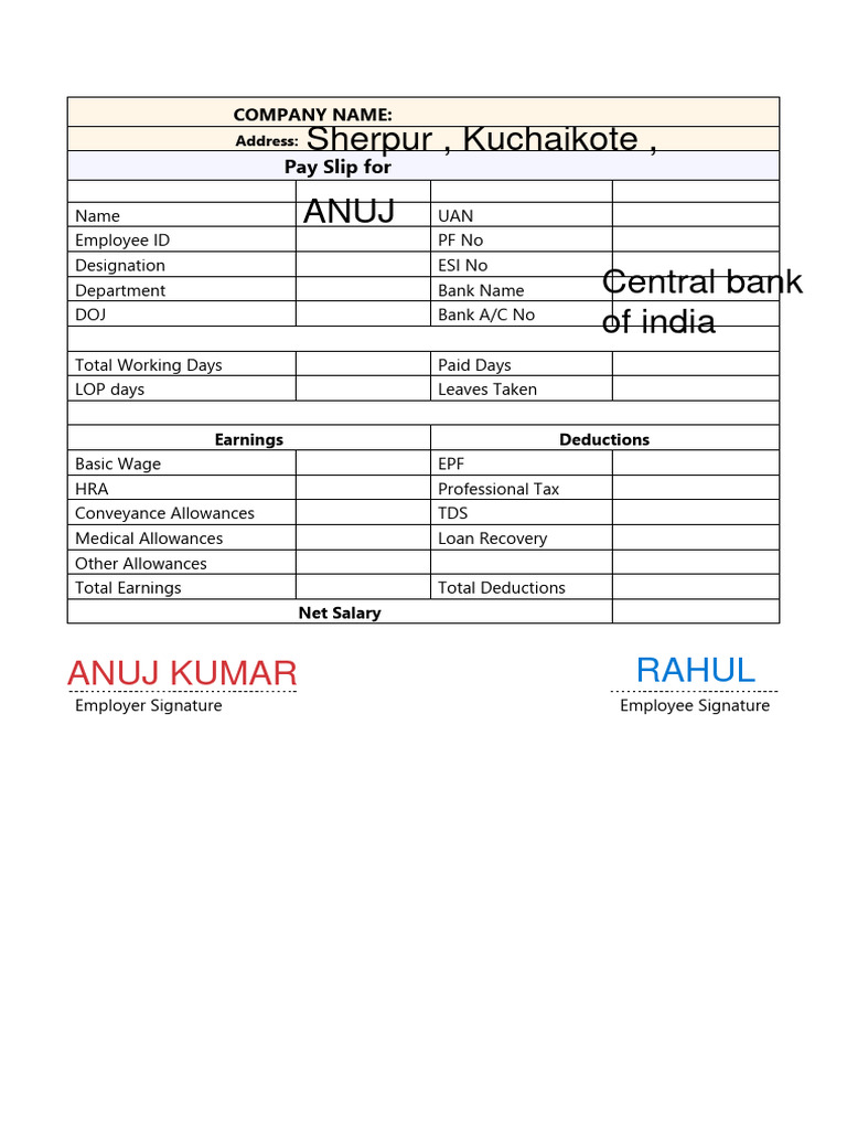 SALARY SLIP FORMAT UAE PDF DOWNLOAD visual data 2