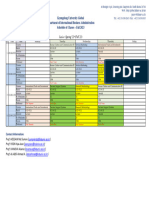 (IBA Fall'23) Schedule of Classes - Junior
