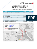 PTO23 Road Closure Notice 19-20 August 2023