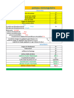 Ferraillage de Poteau - XLSX - Ferreillage