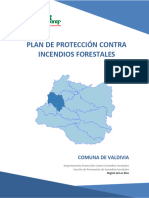 Plan de Protección Contra Incendios Forestales Valdivia