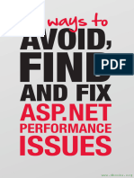 50 Ways To Avoid Find and Fix ASP - NET Performance Issues