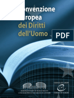 convenzione europea salvaguardia diritti uomo