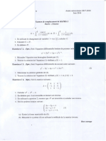 Sujet Et Corrigé Ex Remp Maths2