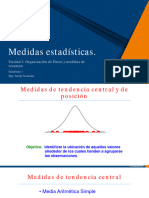 3 Medidas Estadísticas