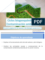 2020-IV-Clase 11 Ciclos Biogeoquímicos y Contaminación Ambiental