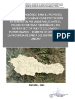 Estudio Hidrologico Sector Puente Colorado-Puente Blanco