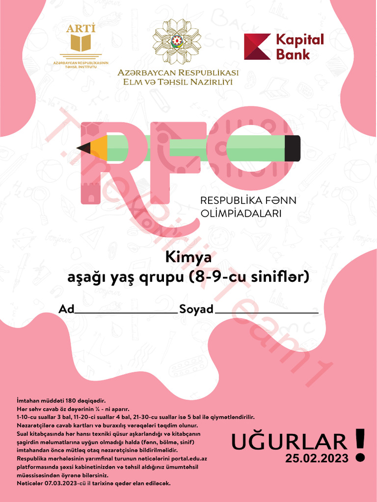 Kimya Aşağı Az | PDF