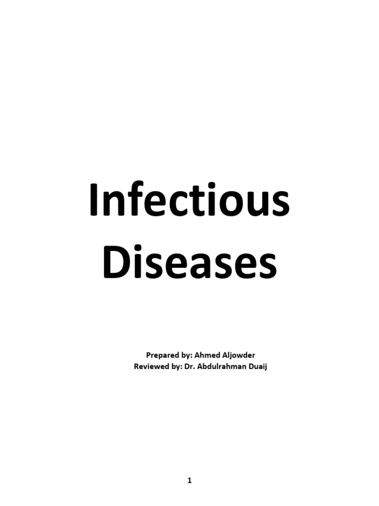 Infectious Diseases PDF