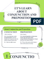 Conjunction and Preposition