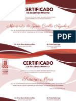 Certificados de Adulto Mayor Parroquia La Dolorosa