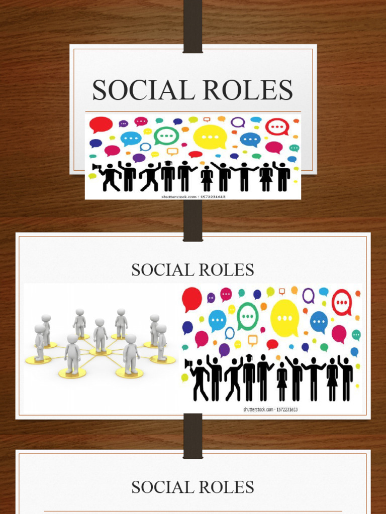 Social Roles PDF