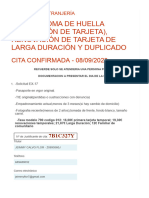 Proceso Automático para La Solicitud de Cita Previa