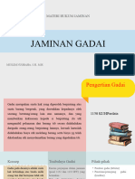 Materi Hukum Jaminan MSL - Jaminan Gadai