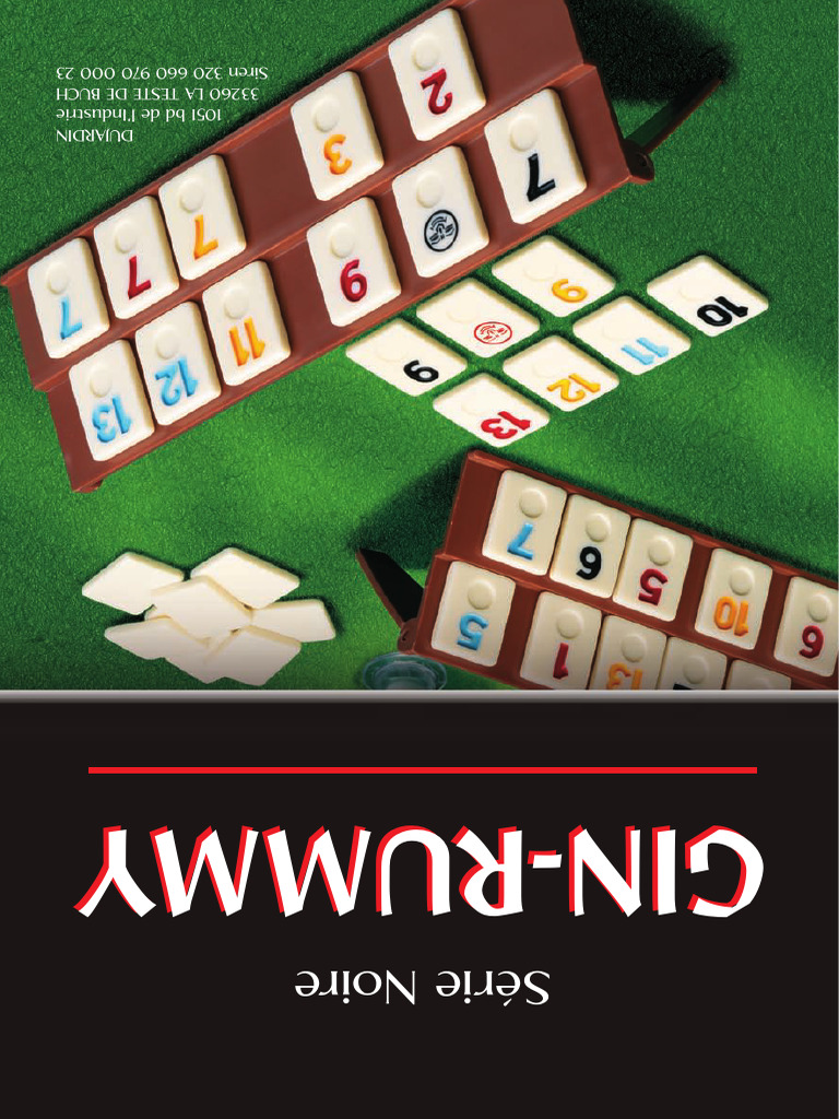 Règles du jeu Gin Rummy | PDF | Rami | Biens de consommation