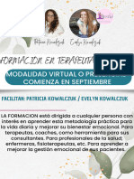 Formacion en Terapeuta Holistico Septiembre