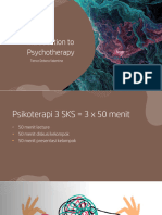 Introduction To Psychotherapy 2023