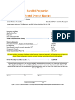 721 Eastgate 3N Deposit Receipt