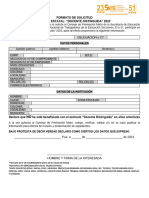 Formato Solicitud Doc - Dist. 2023