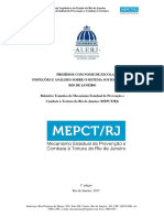 Relatório MSE MEPCT RJ