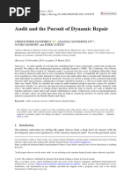 Audit and The Pursuit of Dynamic Repair: Christopher Humphrey, Amanda Sonnerfeldt, Naoko Komori and Emer Curtis