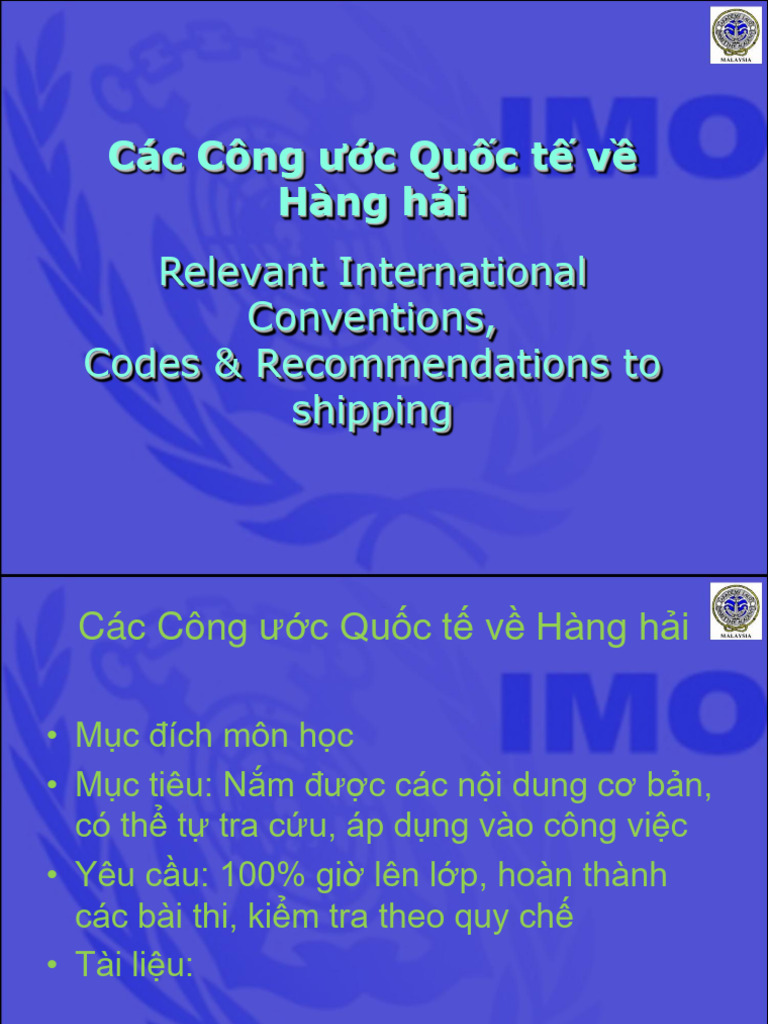 Cong Uoc Imo 1 | PDF