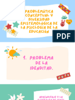 Problemática Conceptual y Diversidad Epistemológica de La Psicología de La Educación