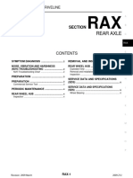 Rear Axle: Section